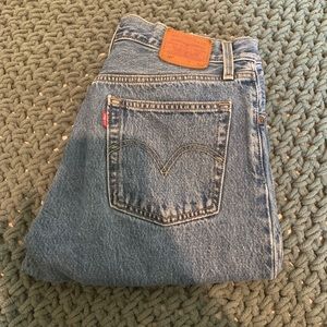 Levi’s 501 button fly denim